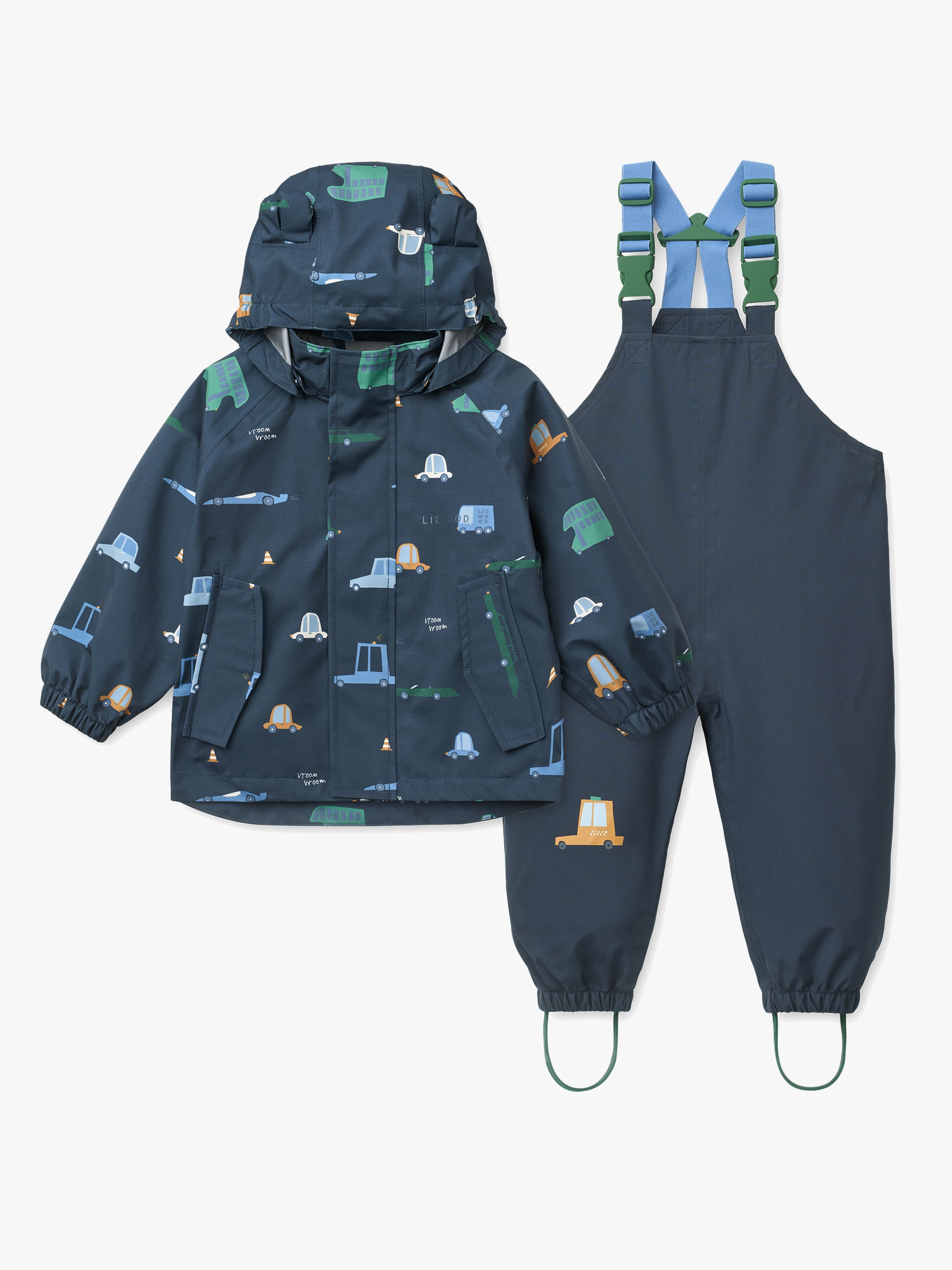 LIEWOOD Manu Regnsæt, Cars/Classic Navy, 98