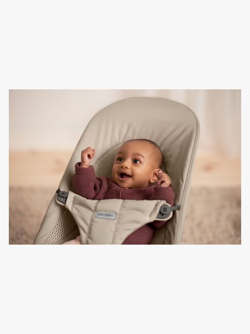 BabyBjörn Balance Soft Skråstol Tri-Fabric, Sandgrå