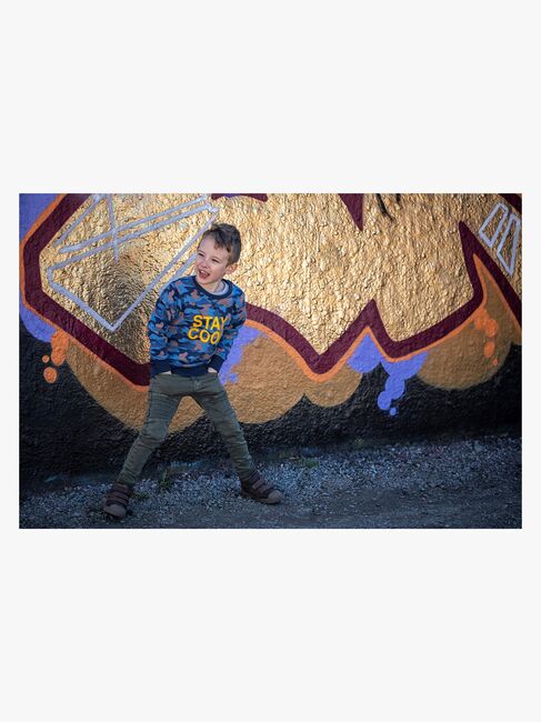 Luca & Lola Vincenzo Trøje, Blue Camouflage