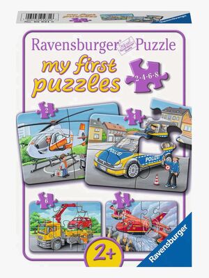 Ravensburger Puslespil My Emergency Vehicles 20 Brikker
