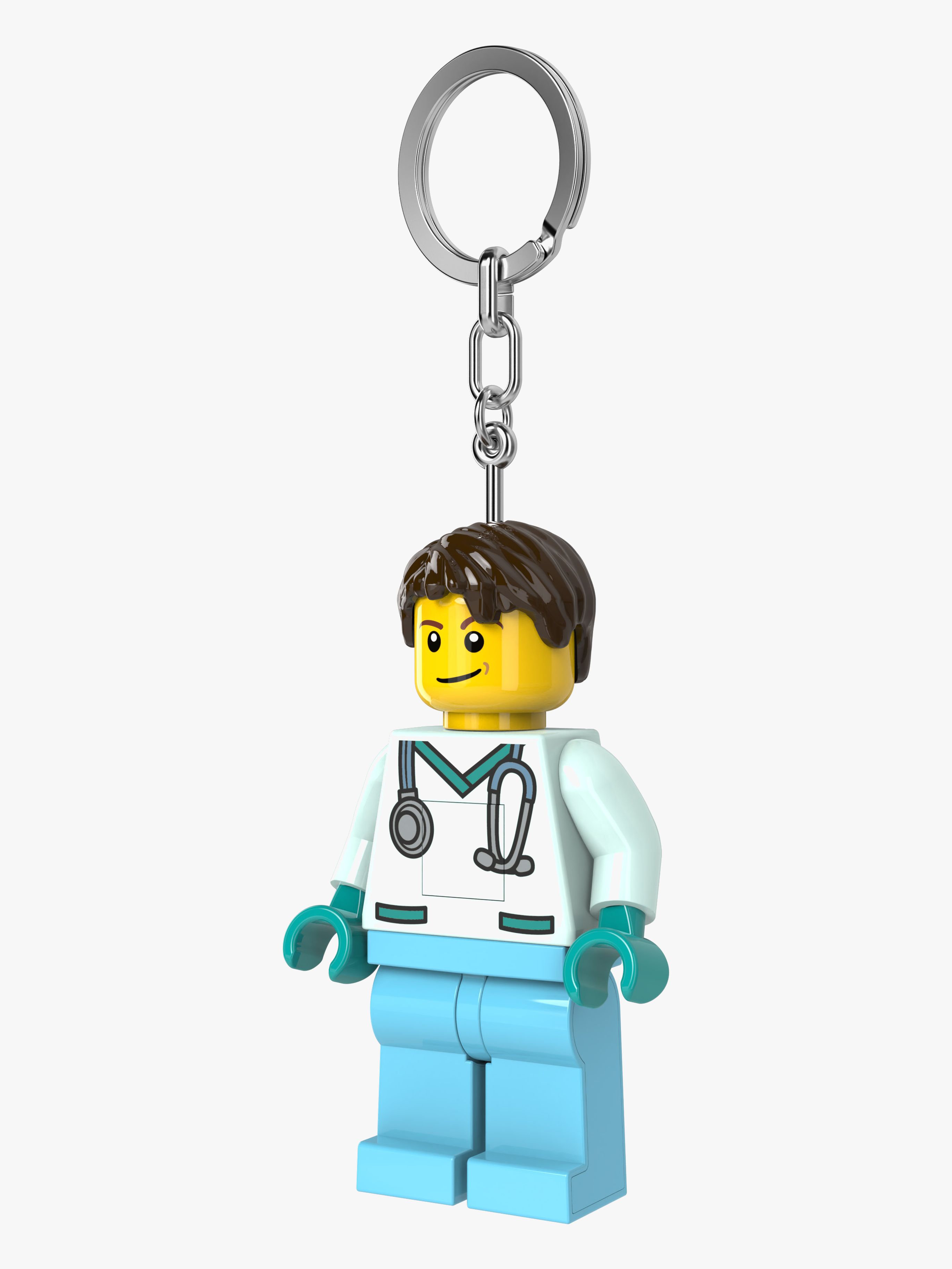LEGO Minifigures™ Nurse Nøglering med LED-lys