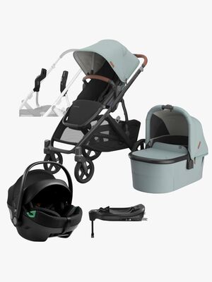 UPPAbaby Vista V3 Duovogn inkl. Axkid GOKID Autostol Baby & Base, Kenzi