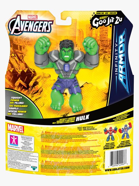 Goo Jit Zu Marvel Actionfigur Den Fantastiske Hulk
