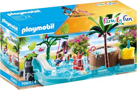 Playmobil 70611 Family Fun Børnebad med boblebad