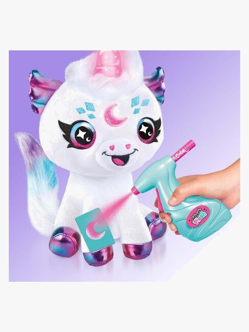 Canal Toys Airbrush Plush Neon Bamse Enhjørning