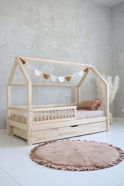 Minitude FINN Juniorseng 70x140, Natur