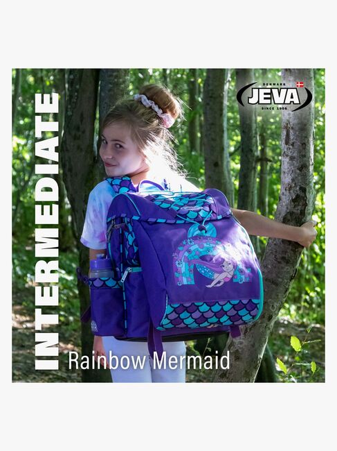 Jeva Intermediate Rygsæk 21 L, Rainbow Mermaid