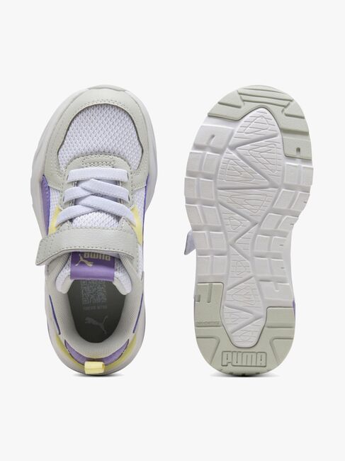 Puma Trinity Lite AC+ PS Sneakers, White/Lavender Alert/Glacial Gray