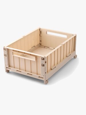 LIEWOOD Weston Opbevaringskasse med Hjul M, Sandy