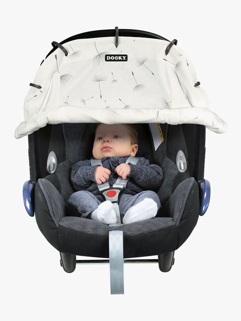 Dooky Universalt Sol- & Regnslag Dandelion, Hvid