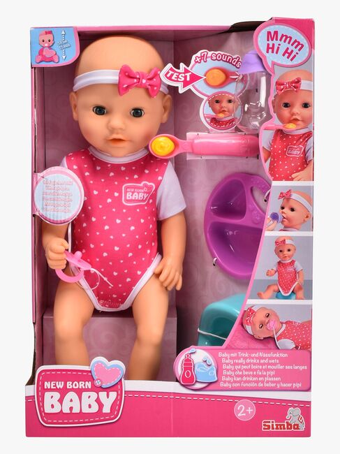 New Born Baby Sulten Dukke 38 cm