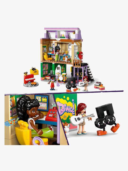 LEGO Friends 42653 Musikbutik og lejlighed