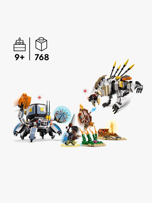 LEGO Horizon 77037 Aloy og Varl mod skjoldgænger og savtand