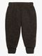 Mikk-Line Fleecebukser Merinould, Dark Brown Melange