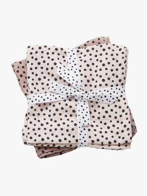 Done By Deer Stofble Happy Dots, Lyserød