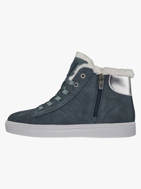 Viking Anna Mid Warm WP Forede Sneakers, Bluegreen