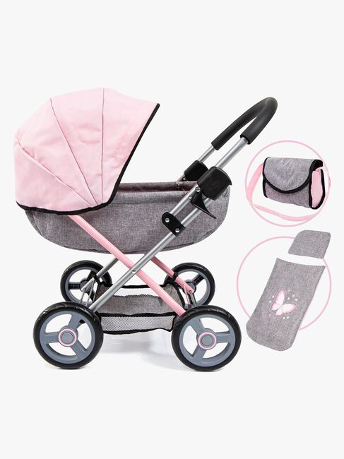 Bayer Design Cosy Dukkevogn, Grå