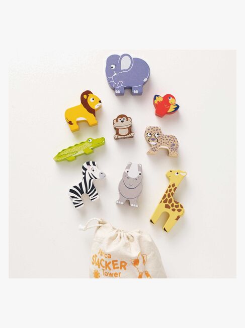 Le Toy Van Stableklodser Savannedyr & Pose