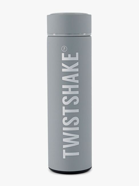 Twistshake Termoflaske 420 ml, Grå