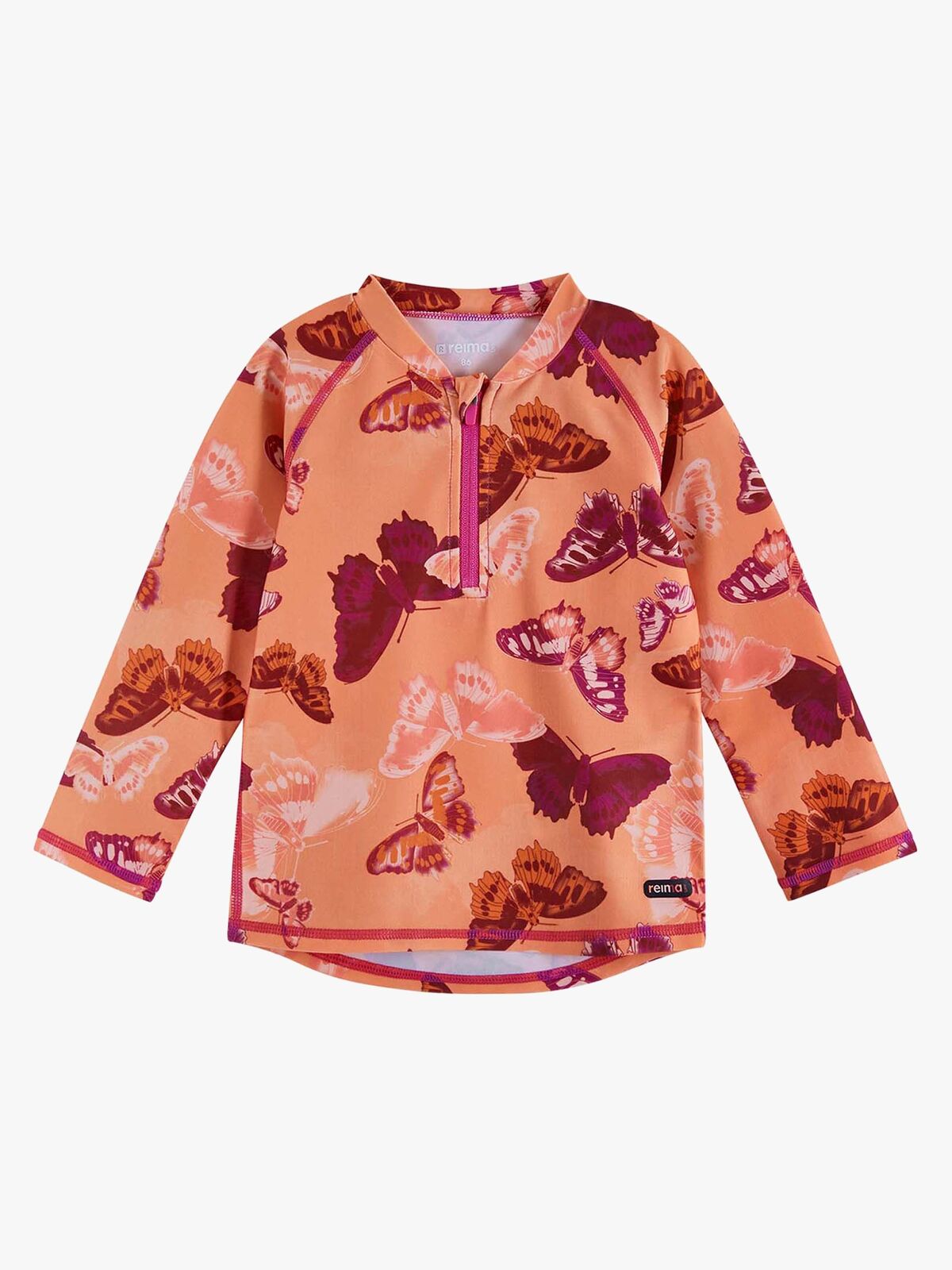 Reima Tuvalu UV-Trøje UPF 50+, Coral Pink