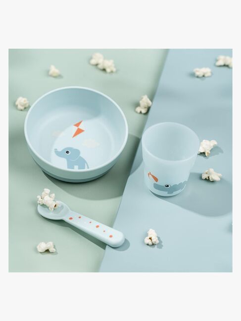 Done By Deer Foodie Madsæt Playground, Blue