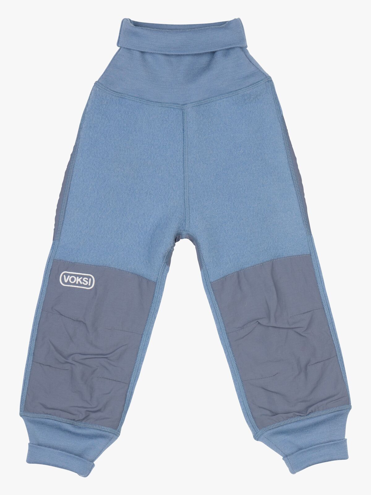 Voksi Fleecebukser Merinould, Blue Bell