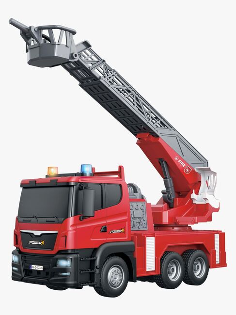 Power X Fjernstyret Brandbil med Vandsprøjte