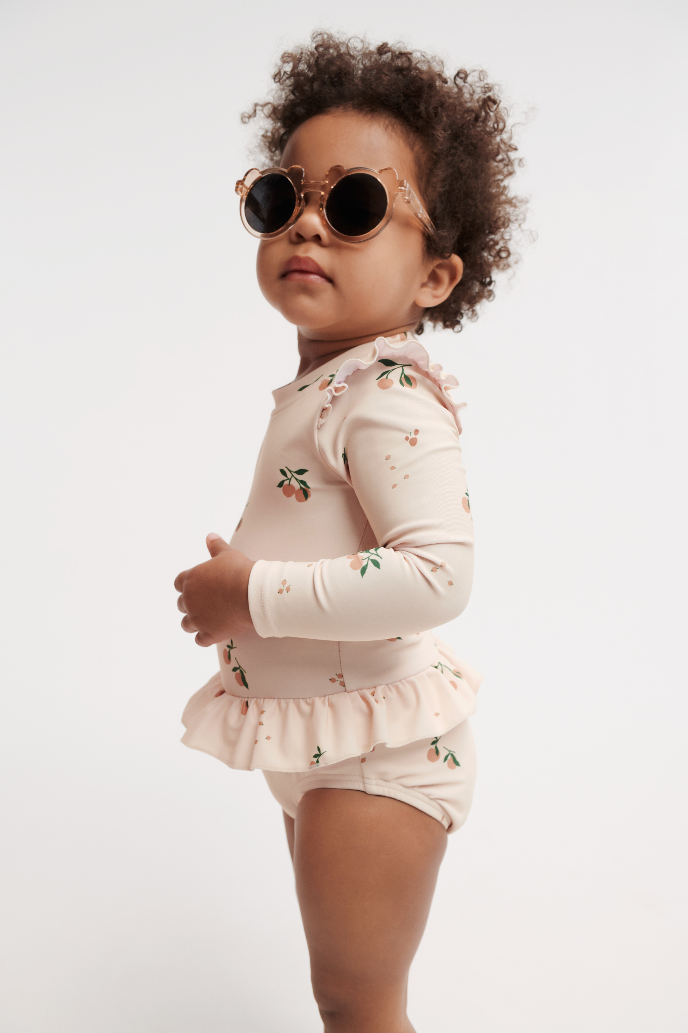 LIEWOOD Sille Badedragt Baby, Peach/Sea shell, 92