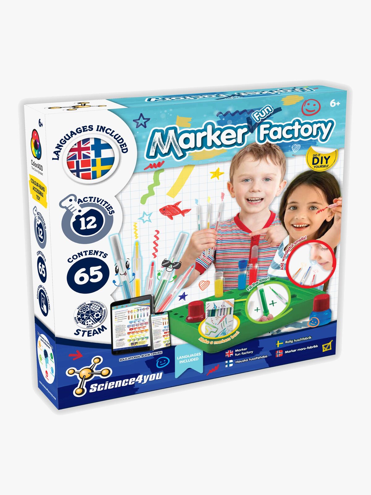 Toyrock STEM Tuschsæt Marker Fun Factory