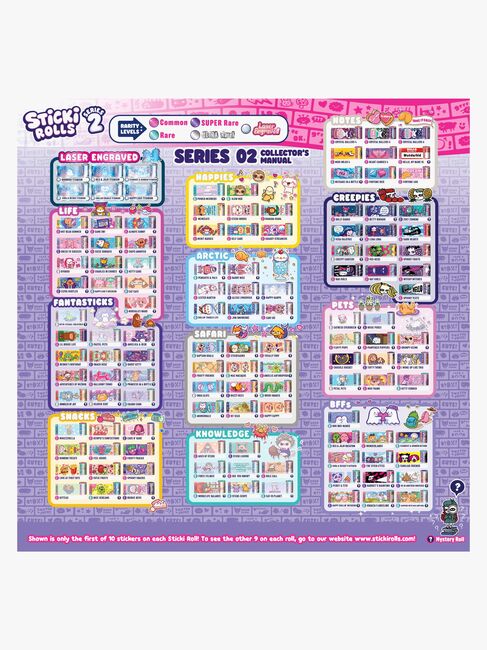 Sticki Rolls Kreasæt Armbånd S2