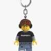 LEGO® Minifigure™ Videospil Dreng Nøglering med LED-lys