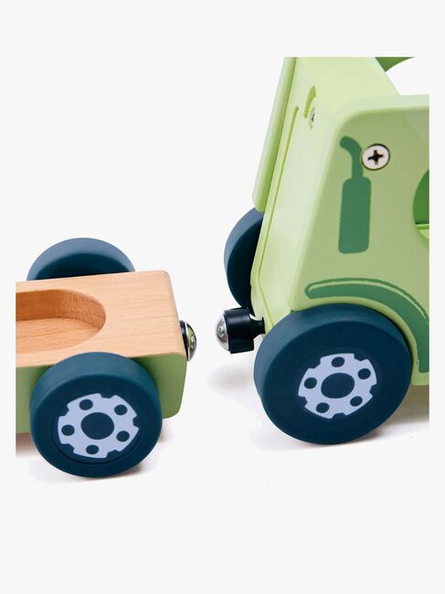 Hape Eventyrbog med Legesæt The Rumbling Tractor
