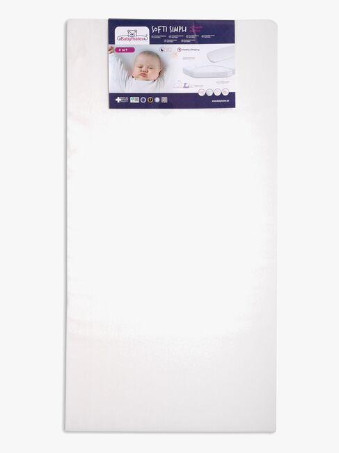 BabyMatex Softi Simpli Børnemadras i skum