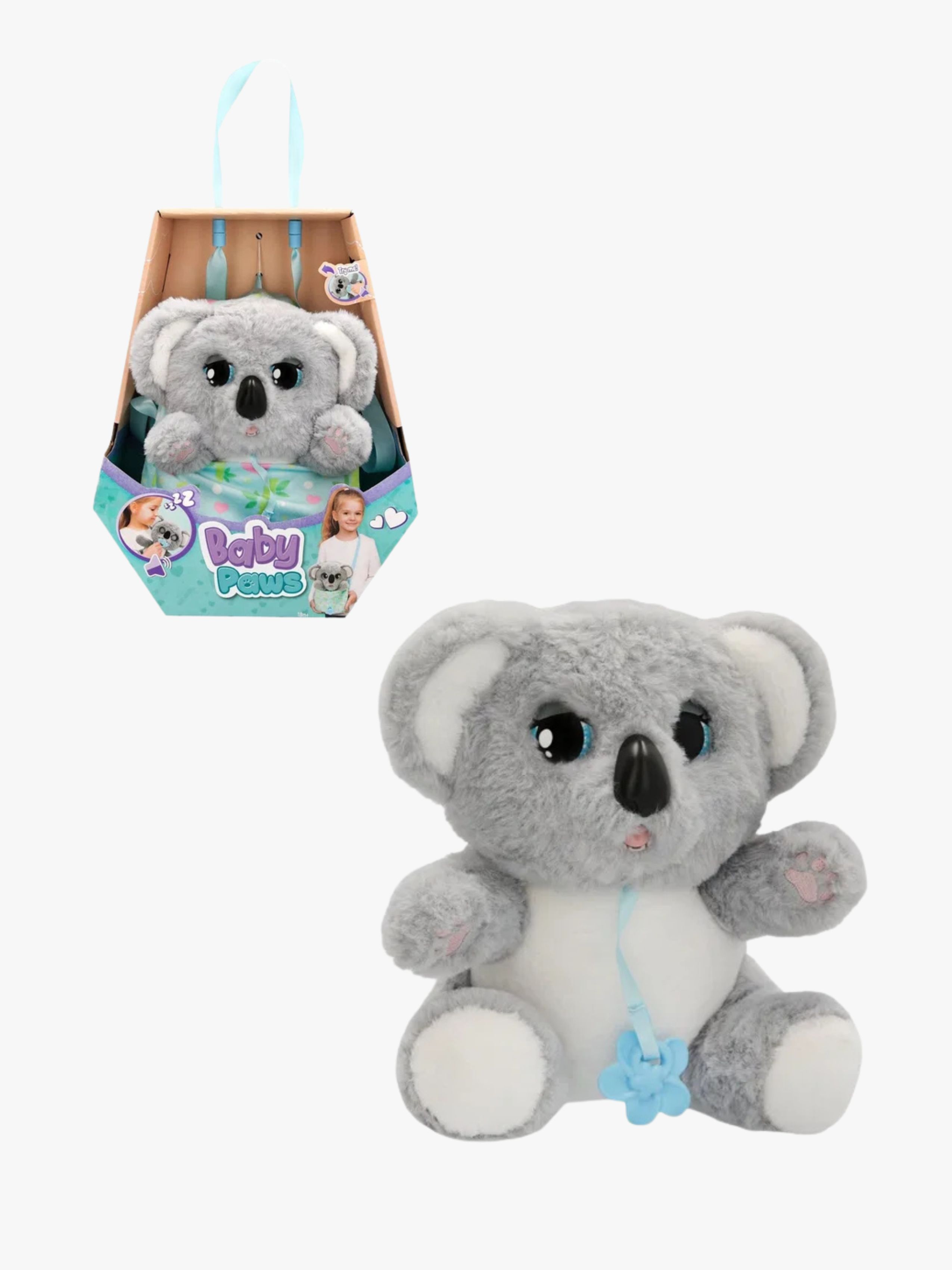 Baby Paws Interaktiv Bamse Koala 24 Cm