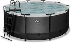 EXIT Pool Filterpumpe 360x122 cm, Sort