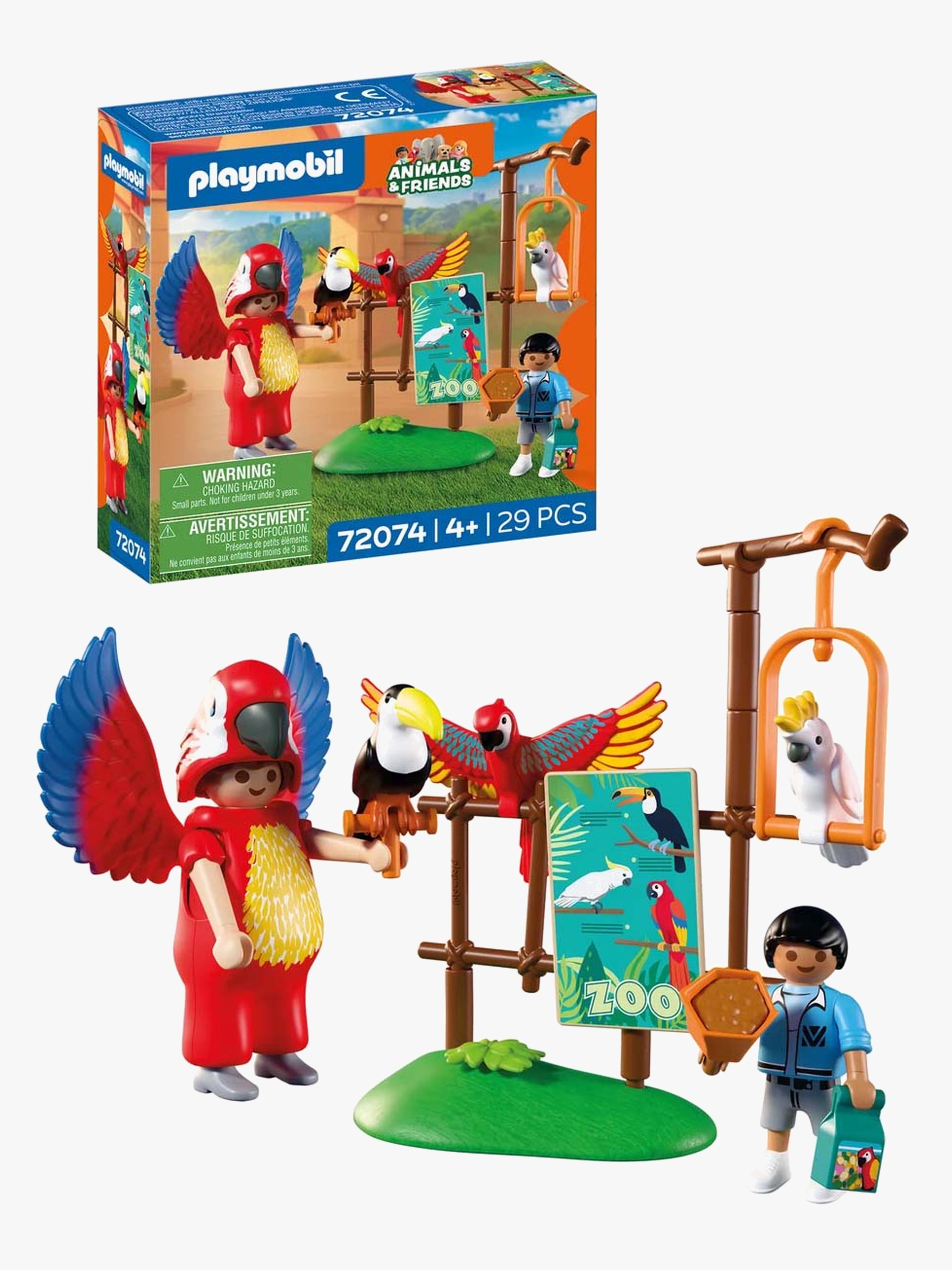 Playmobil Animals & Friends 72074 Zoo: Maskot