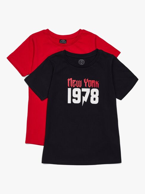 Luca & Lola Olivia Top 2-pak, Black