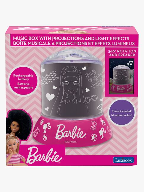 Barbie Natlampe med Projektor & Højttaler