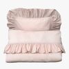 Mini Dreams Frill Sengesæt 100x130, Pink