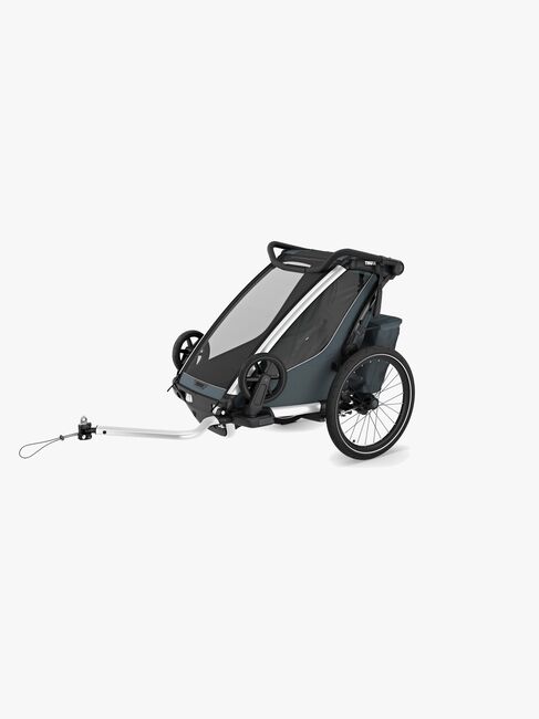 Thule Chariot Cross 1 Cykelanhænger inkl. Skisæt, Dark Slate G3