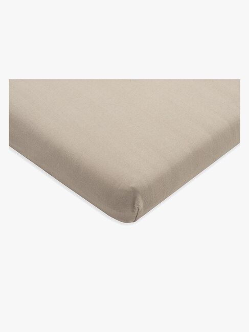 Jollein Stræklagen Bomuldsjersey 40x80cm, Nougat