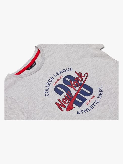 Luca & Lola Riccione T-Shirt 2-pack, Grey/Red