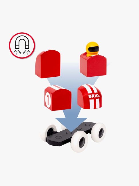 BRIO 30485 Magnetisk Racerbil