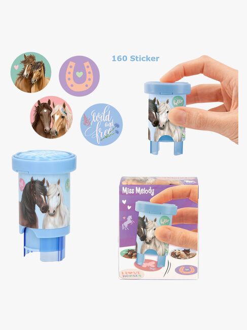 Miss Melody Klistermærkestempel