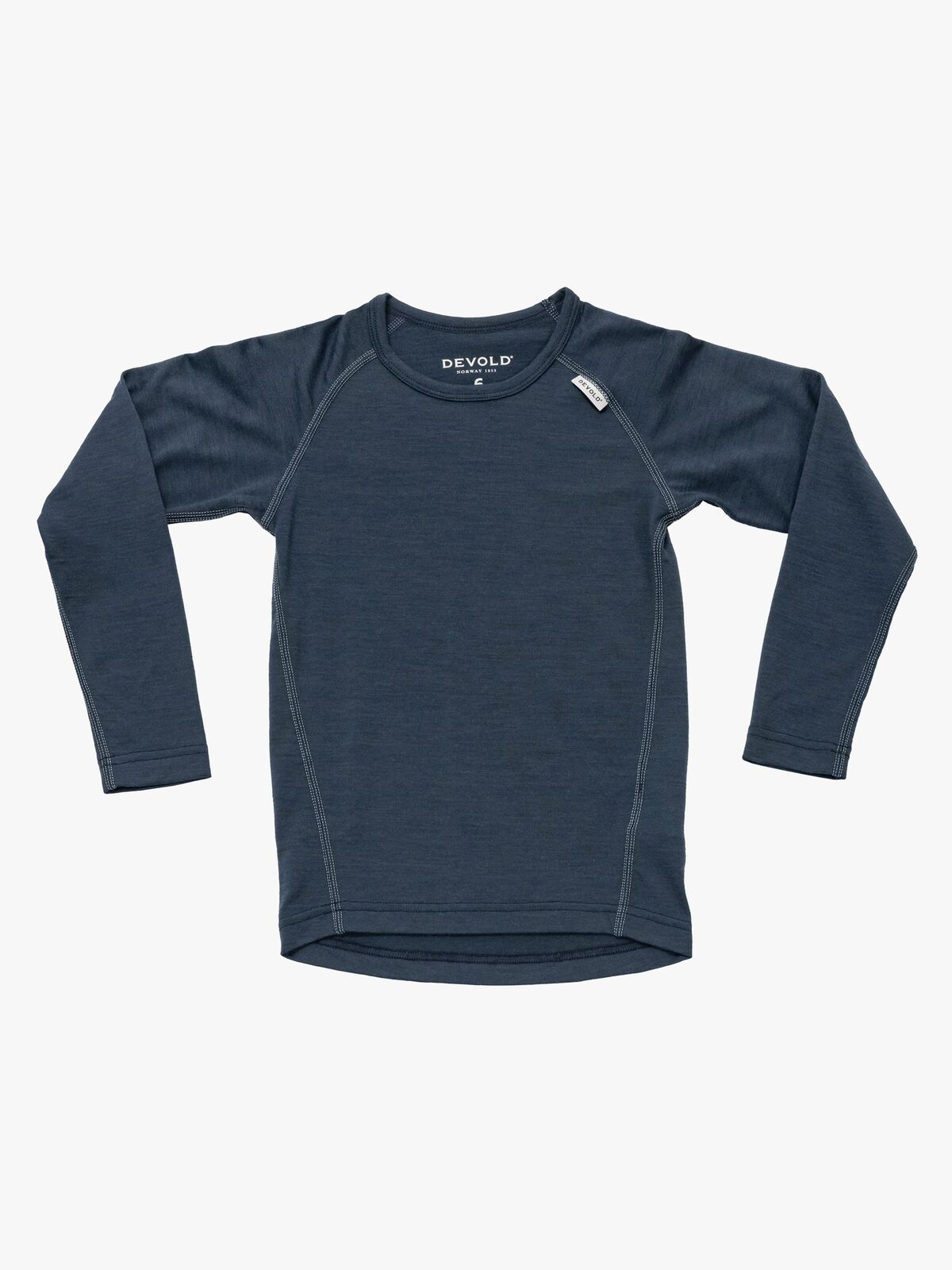 Devold Breeze Merino Skiundertrøje Kid, Night