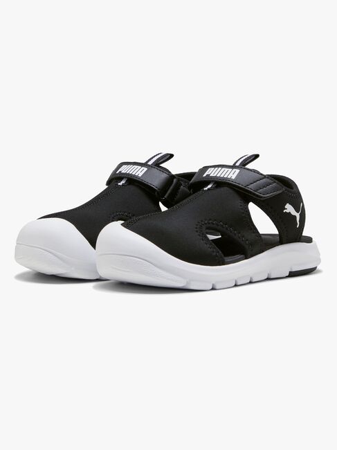 Puma Fun Racer V Infant Sandaler, Sort