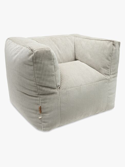 Jollein Sækkestol Kraftig Fløjl, Olive Green