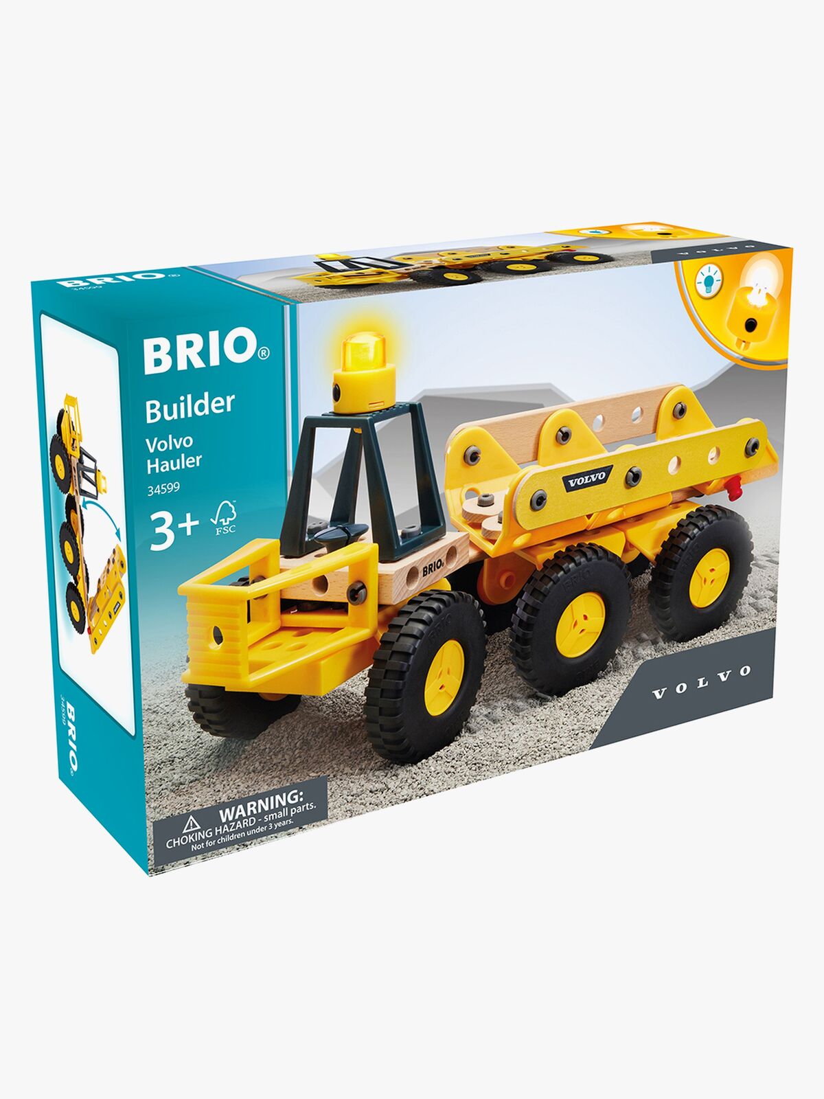 Brio 34598 Hjullaster Volvo Dumper