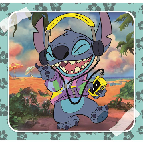 Disney Lilo & Stitch Puslespil 3x48