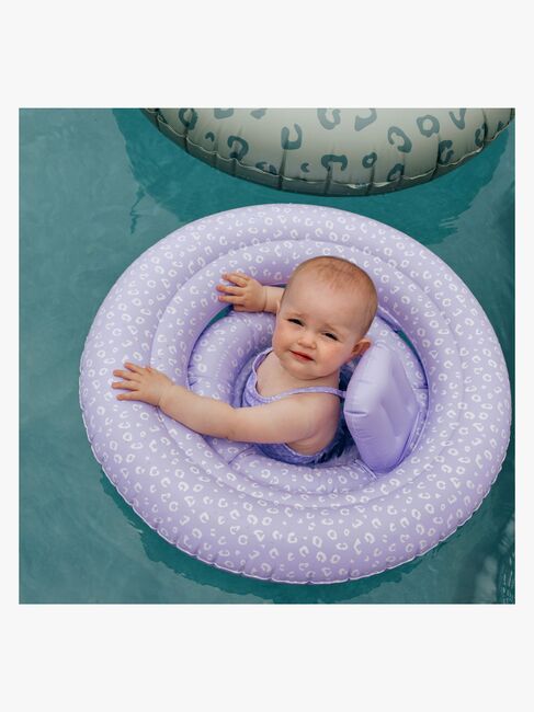 Swim Essentials Badering Baby, Lilla Leopard